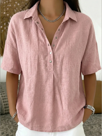 Elena™ | Blusa con cuello