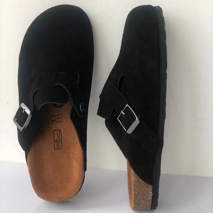 Sandalias unisex de cuero
